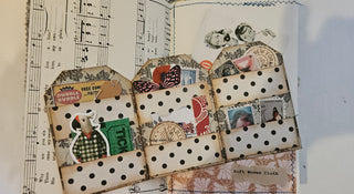 Sewing Pattern Journal Butterick 3082 Handmade Junk Journal