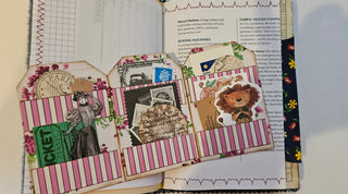 Sewing Pattern Journal Simplicity 6775 Handmade Junk Journal