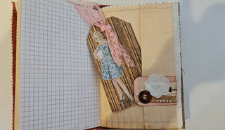 Sewing Pattern Journal Butterick 3033 Handmade Junk Journal