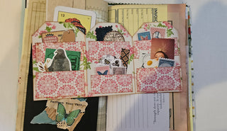 Sewing Pattern Journal Butterick 3494 Handmade Junk Journal