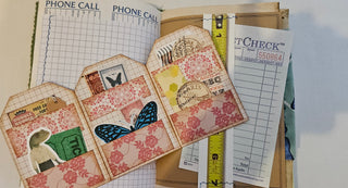 Sewing Pattern Journal Vogue 7274 Handmade Junk Journal
