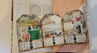 Sewing Pattern Journal Vogue 9428 Handmade Junk Journal