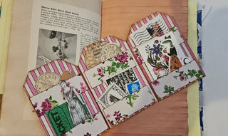Sewing Pattern Journal Simplicity 7006 Handmade Junk Journal