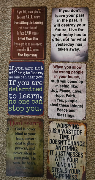 Truth Metal Signs