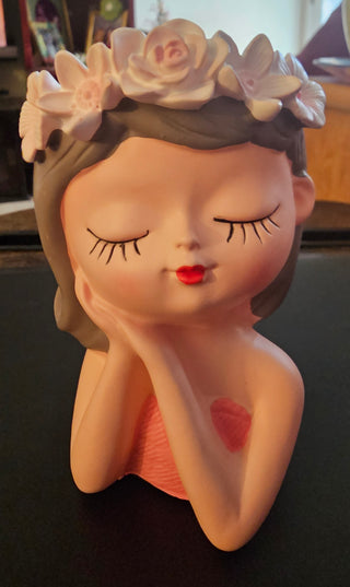 Cute Girls Mini Planter pot