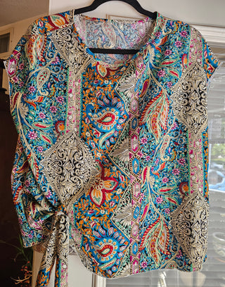 Multi Color Paisley Shirt
