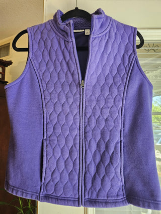 Crofts & Barrow Purple Vest