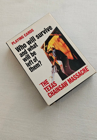 Vintage Texas Chainsaw Massacre Playing Cards Deck
