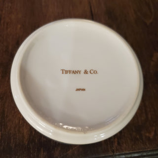 Tiffany & Co World Map Globe Porcelain Trinket Box