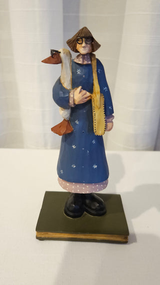 Williraye Studio Besty Bookworm Figurine 1997