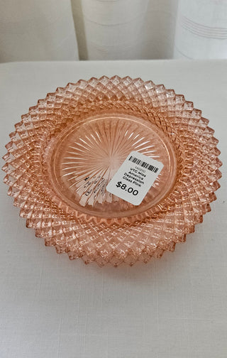 VTG Miss America Depression Glass Pink Small Plate