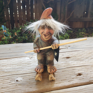 NyForm Troll Skier Figurine Norway