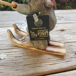 NyForm Troll Skier Figurine Norway