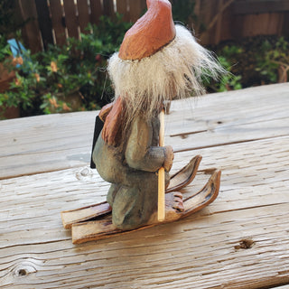 NyForm Troll Skier Figurine Norway