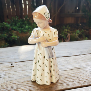 Bing & Grondahl B&G Girl with Doll Porcelain Figurine