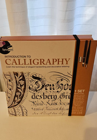 SpiceBox Introduction to Calligraphy Art Kit
