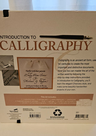 SpiceBox Introduction to Calligraphy Art Kit