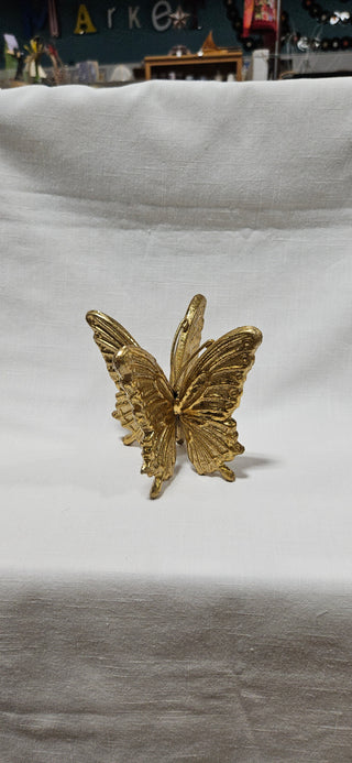 VNTG Solid Brass Butterfly Figurine
Heavy cast brass • One antenna missing
Decorative accent