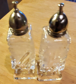 Crystal Salt/Pepper shakers