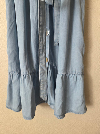 NEW! Bella Dahl chambray dress with shell buttons