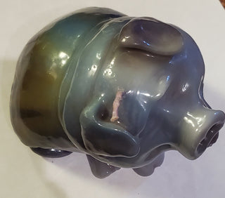 Pig shaped candle