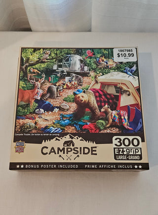 MasterPieces Campside Trouble 300 Piece EZ Grip Puzzle