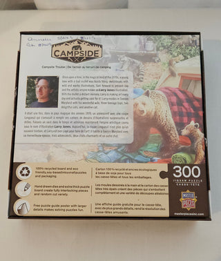 MasterPieces Campside Trouble 300 Piece EZ Grip Puzzle