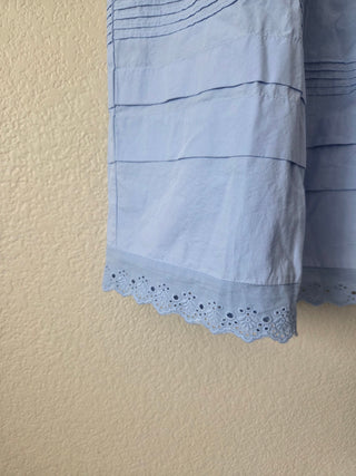 O.p.t. maxi skirt with eyelet trim