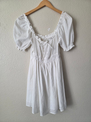 Aerie white peasant dress - NWT