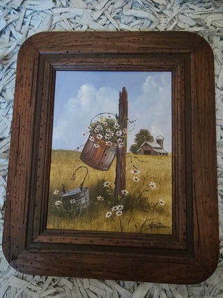 Signed Kathy Dunn Oil Painting