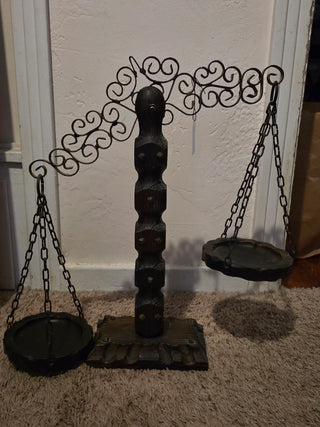 Vintage Wooden Scale made in spain