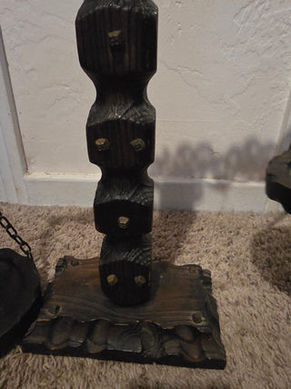 Vintage Wooden Scale made in spain