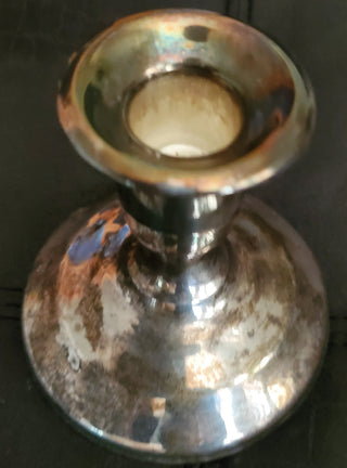 Silver plated candle stick