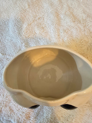Vintage Ceramic Holstein Cow cookie jar