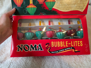 RARE 1993 Noma Bubble Lites working