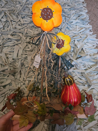 Fall scarecrow wooden decor