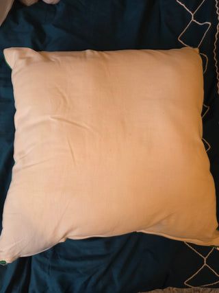 Vintage Green crossstich pillow