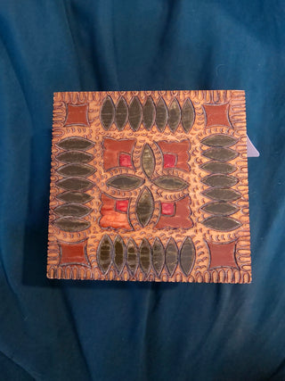 Vintage Bulgarian trivet box