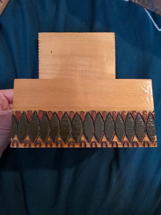 Vintage Bulgarian trivet box