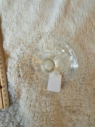 Vintage imperial glass candle stick holders