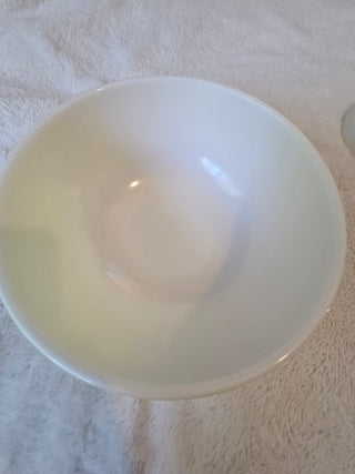 Vintage primary color yellow mixing bowl