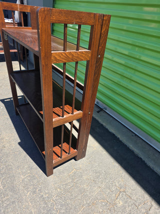 Vintage Mid Century Modern Foldable Bookshelf