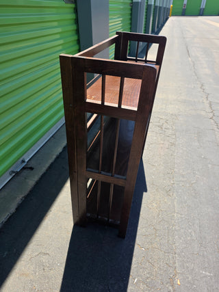 Vintage Mid Century Modern Foldable Bookshelf