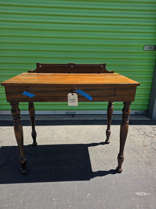 Vintage wooden writing desk