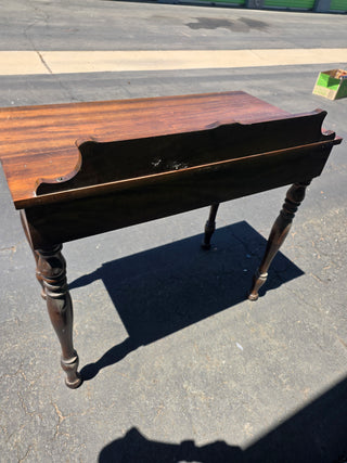 Vintage wooden writing desk