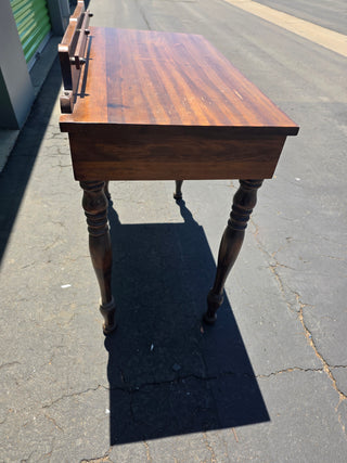 Vintage wooden writing desk