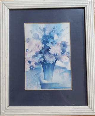 Framed flower art