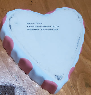 Heart baking dish