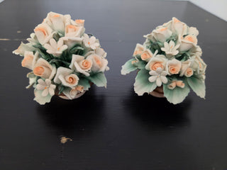 2 pc Porcelain Bouquet
