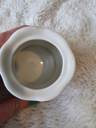 1930s Scammell Lamberton China Carl G Fisher Properties Polo Sugar Bowl Antique